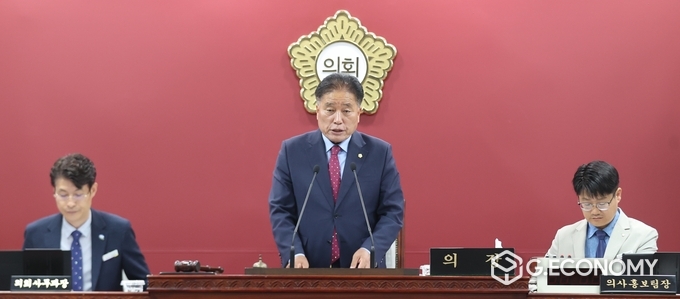 고창군의회 임정호 의장, 제306회 임시회 폐회식