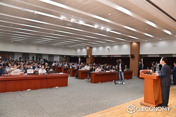김태흠 충남지사, ‘220만 도민과 함께한 힘쎈충남 2년’ 기자회견(충남도: 제공)