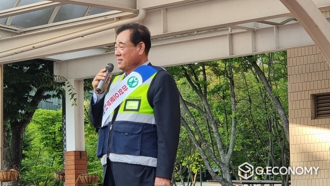 양천구 청소년육성회 조남준 회장 (사진=신종삼기자)