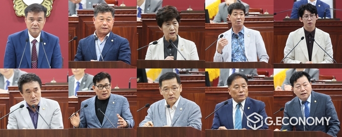 고창군의회, 제309회 임시회 주요업무 추진상황보고