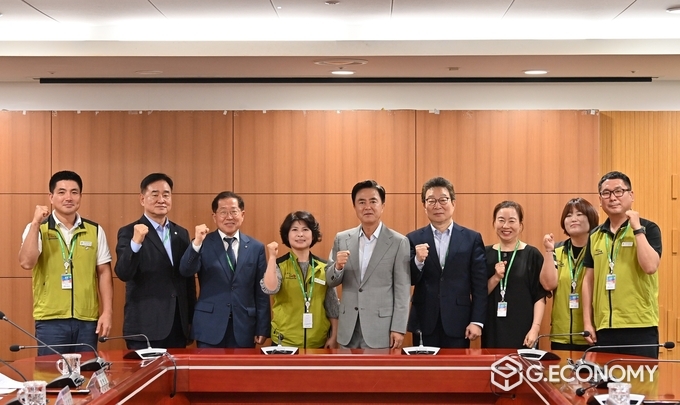 김태흠 지사가 노사와 해법 모색에 나섰다(충남도: 제공)