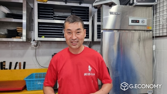 바다왕국포차 박성진대표 (사진=신종삼기자)