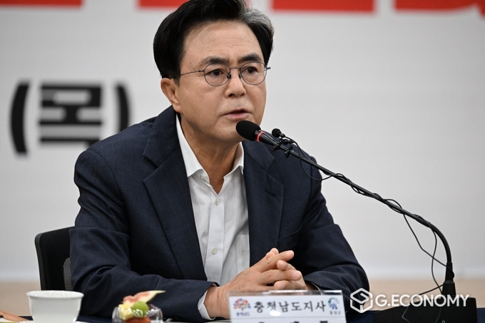김태흠 충남지사, 홍성군 방문, 언론인 간담회’