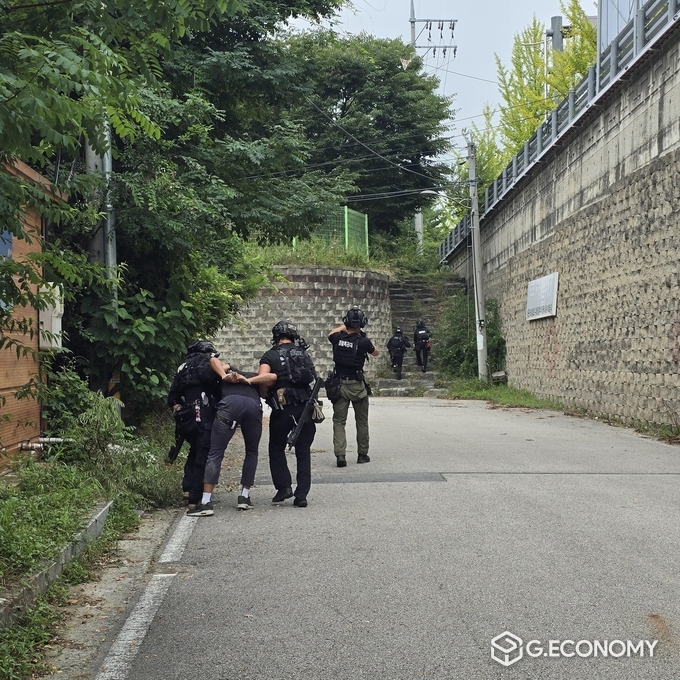 충남도립대 경찰행정학과, “대테러 경찰특공대 합동훈련 참가”