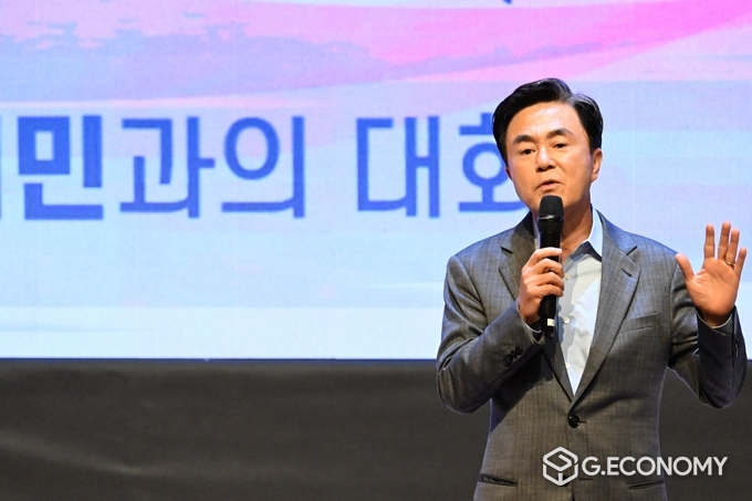 김태흠 충남지사, 민선8기 3년차 시군 방문 마지막 일정으로 당진 찾아
