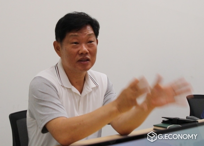 지난 6월 말 여수광양항만공사 자회사 여수광양항만관리 손영인 위원장 인터뷰