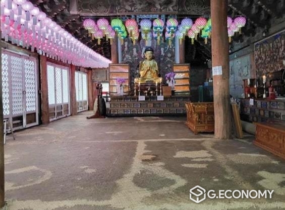공주 마곡사 대광보전 굴피자리, 충남도 문화유산 지정