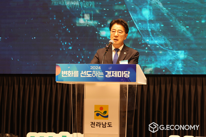 김태균 의장은 개회식에서 "불안정한 정치 상황과 경제 위축 속에서 기업 간 네트워킹을 강화하고 지혜와 힘을 모으는 기회가 될 것"이라고 강조했다. 전라남도의회 제공