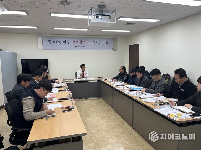 인천시의회, 미추4구역 재정비촉진계획 수립 관련 간담회 