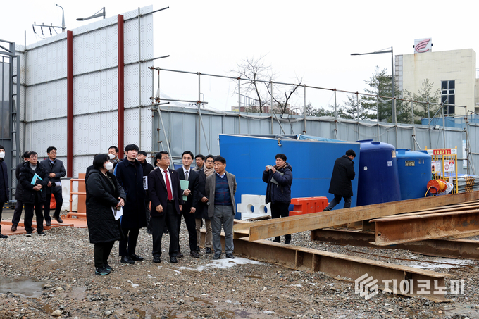 인천시의회 건교위, 계산종합의료단지 도시개발사업 현장 점검