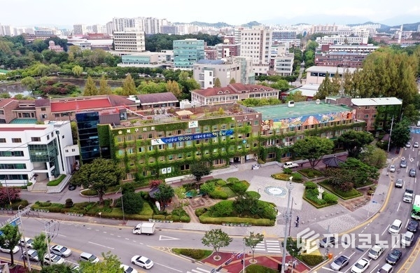 광주 북구청 전경
