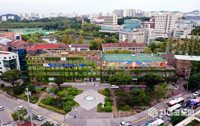 광주북구청 전경