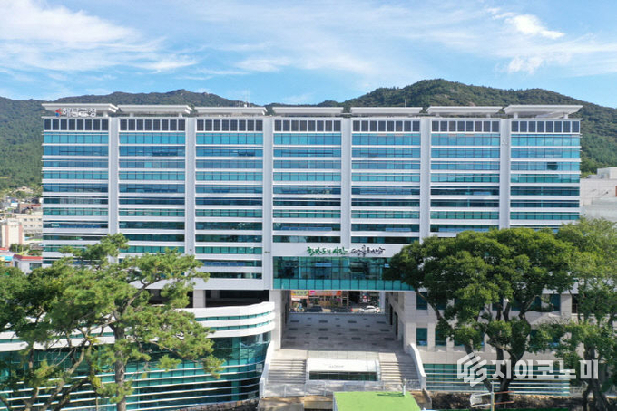 해남군청 전경