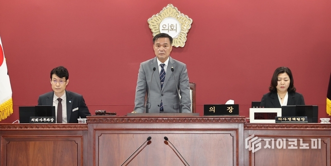 ‘제315회 고창군의회 임시회 개회’
