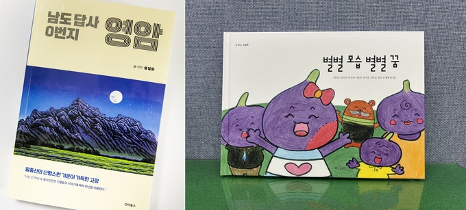 영암의 매력과 의미를 담은 두 권의 책, <em>남도답사0번지 영암</em>과 <em>별별 모습 별별 꿈</em>. 영암군 제공