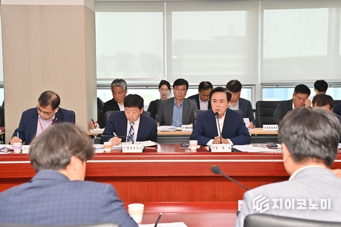 김태흠 지사, ‘충남도 도정 주요 현안 추진 상황 점검회의 개최’