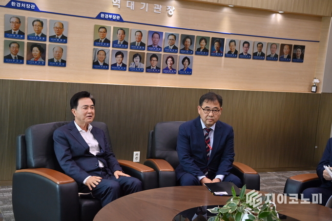 김태흠 지사 ‘환경부 방문’…‘청양·부여, 지천댐 신속 추진’