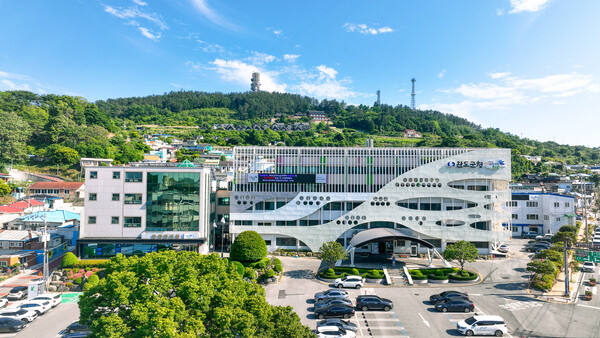 완도군청 전경
