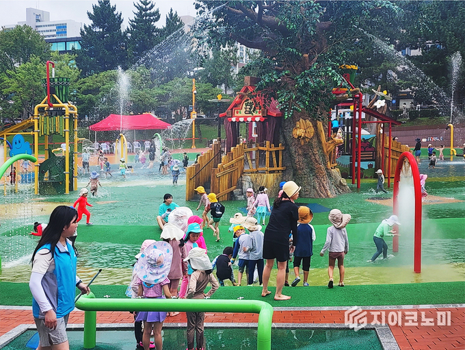 여수시, 도시공원 물놀이 시설 7월부터 운영 재개(성산공원)
