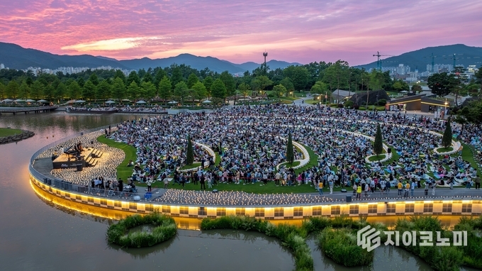 순천만국가정원, “동아시아 최대 캔들라이트 콘서트”
