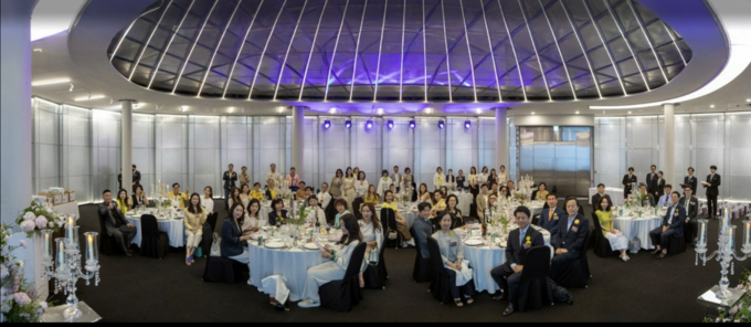 대한민국감성색채디자인협회 4주년 기념행사 참석자들이 기념촬영 하고 있다. (사진=대한민국감성색채디자인협회)
