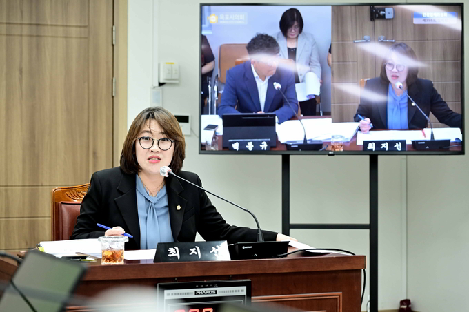최지선 목포시의원. 목포시의회 제공