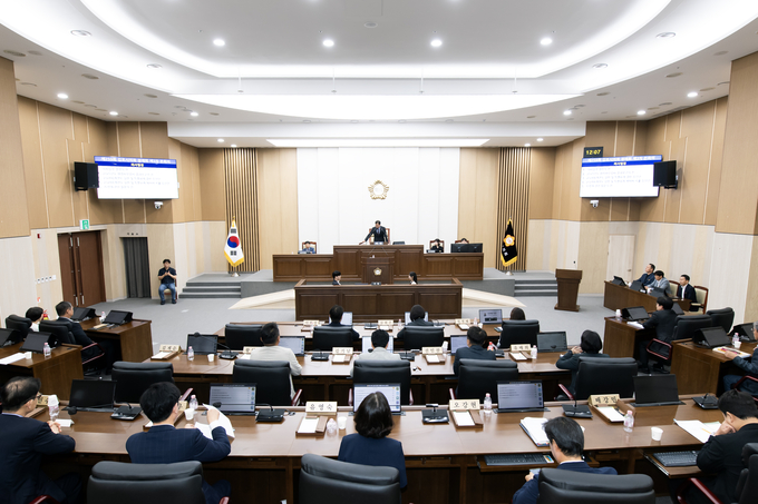 김포시의회 정례회 전경 (사진=김포시의회)