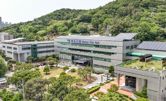 목포시청 전경