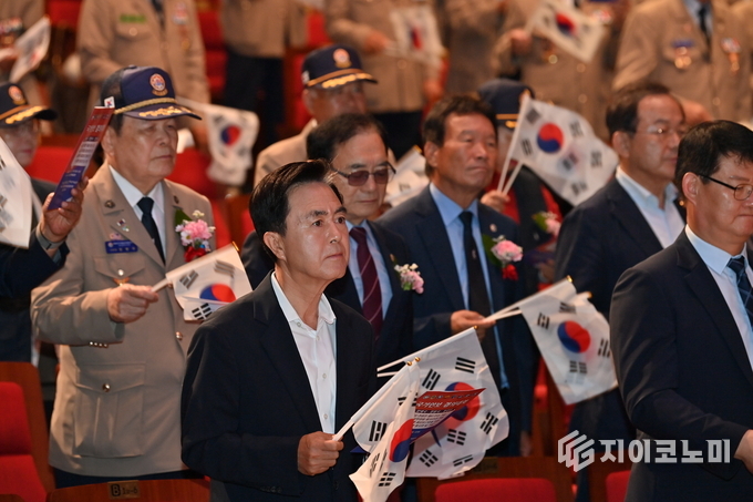 김태흠 지사, 대한민국월남전참전자회 충남도지부 창립 제16주년 기념식 참석