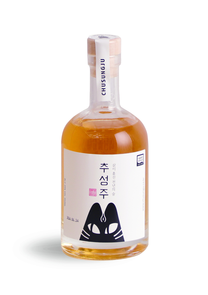 전통주- 추성주350유리병. 전남도 제공
