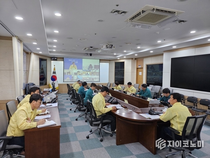 ‘폭염 총력 대응’ 군민 밀착 지원 회의. 함평군 제공