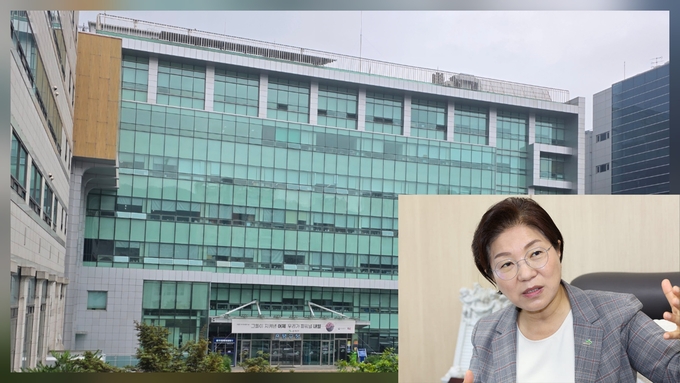 은평구청 청사, 김미경 구청장