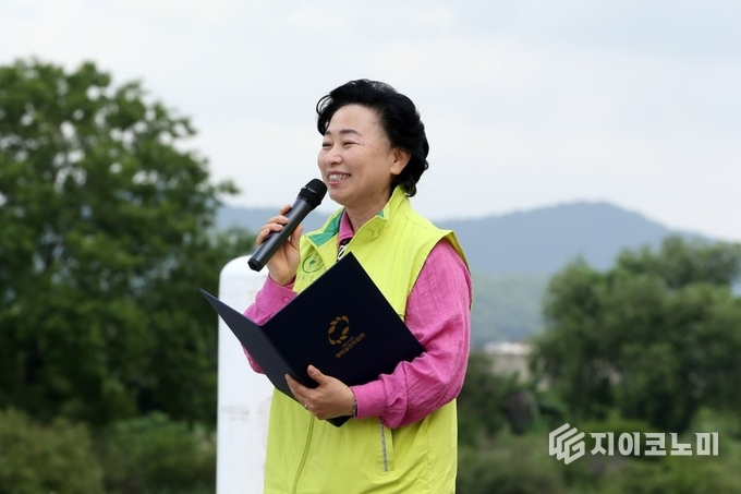 HWPL·동행캠페인, ‘지구를 살리는 한걸음 챌린지’, 성남 탄천 일대에서