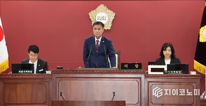 ‘고창군의회, 제317회 임시회’ 조민규 의장 개회사