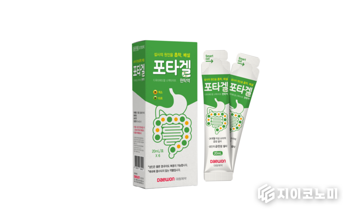 대원제약(대표 백승열)의 지사제 '포타겔현탁액(이하 포타겔)'이 5년 연속 국내 판매량 1위를 기록하며, 해당 기간 동안 최다 수량을 판매한 것으로 집계됐다./사진=대원제약<br>
