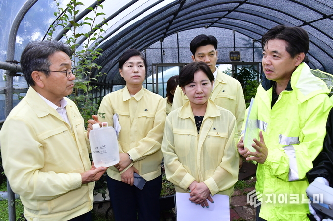 하남산단 지하수관련 환복위 현장방문사진.광주시의회제공