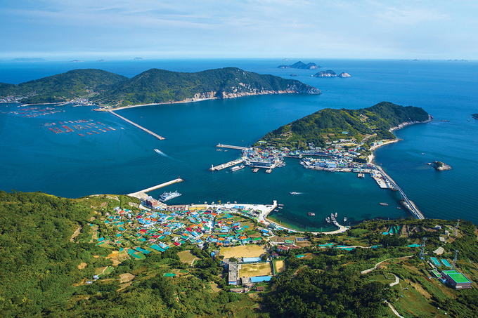 삼산면 서도 덕촌. 여수시 제공