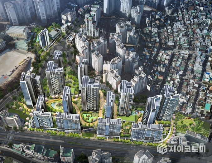 돈암6구역 조감도. 성북구 제공.