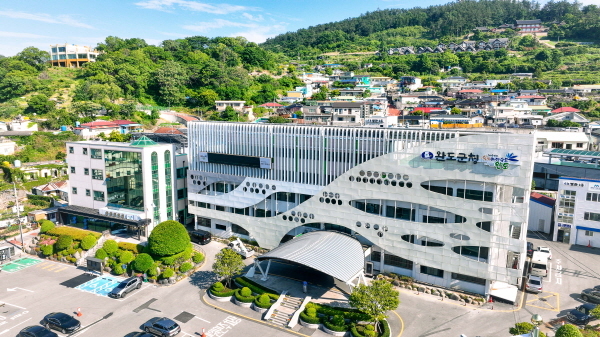 완도군청 전경