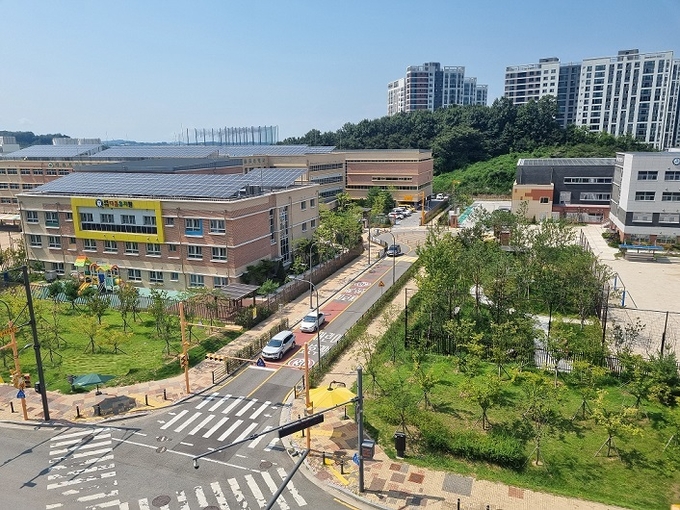 확장공사 전 도로 (사진=파주시)