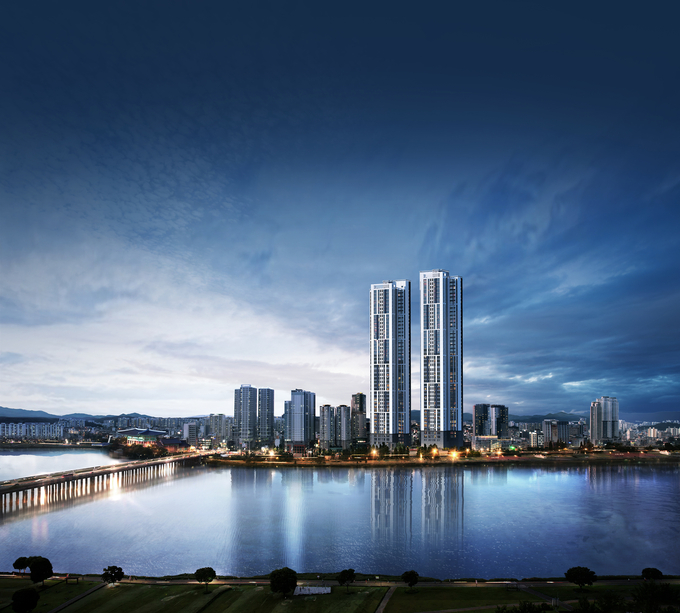 더폴 우정 강변투시도