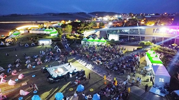 지난해 개최된 제 10회 무안황토갯벌축제 행사 모습.무안군 제공