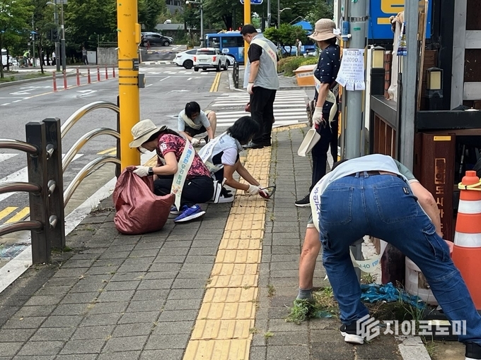 구월1동, 깨끗한 우리 동네 만들기 활동 