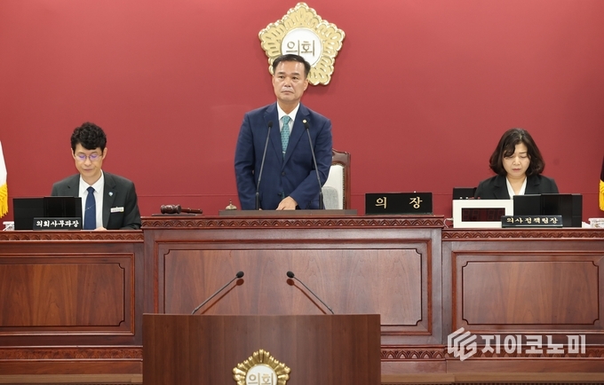 고창군의회 회의장
