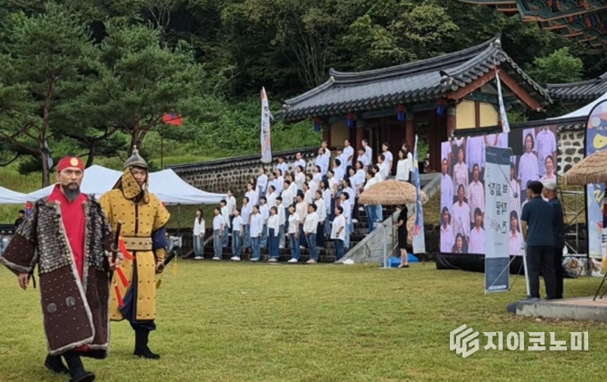 지난달 26일 제433회 이치대첩 기념제가 이치대첩지인 충남 금산 충장사에서 개최됐다. /사진=금산군
