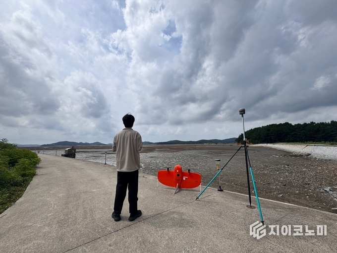 충남도, 가로림만 일대 15㎢ 드론 촬영