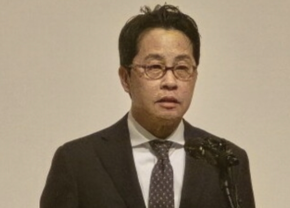조좌진 롯데카드 대표가 18일 서울 중구 부영태평빌딩에서 열린 '롯데카드 고객정보 유출 관련 언론 브리핑'에서 발언하고 있다.