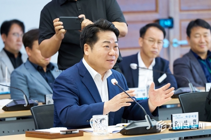 아산시, 지역 도의원 초청 간담회
