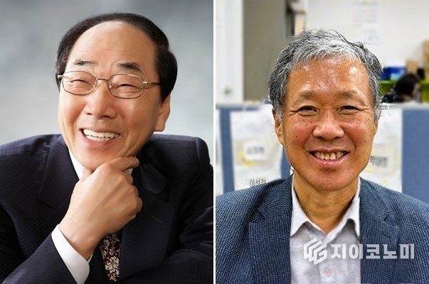 올해 ‘장성군민의 상’ 수상자로 선정된 변태섭(사회복지·체육 부문·왼쪽) 씨와 김의병(산업경제 부문·오른쪽) 씨. 두 인물은 지역 발전과 나눔 실천으로 군민들의 귀감이 되고 있다. 장성군 제공