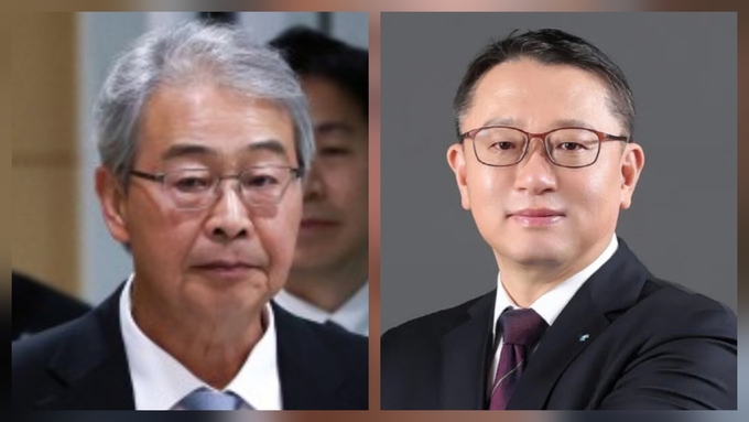 우리금융지주 임종룡 회장(좌)과 정진완 우리은행장 /사진= 지이코노미 DB